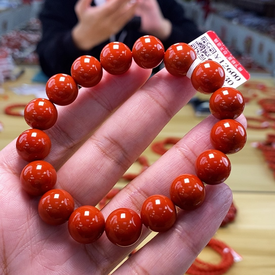 南红玛瑙12mm（多样性发一）未镶嵌