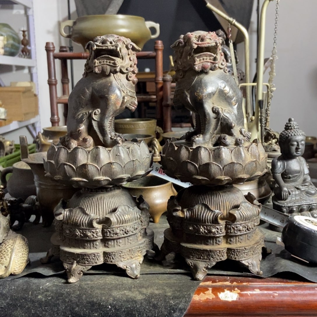 铜器工艺品摆件香炉摆件