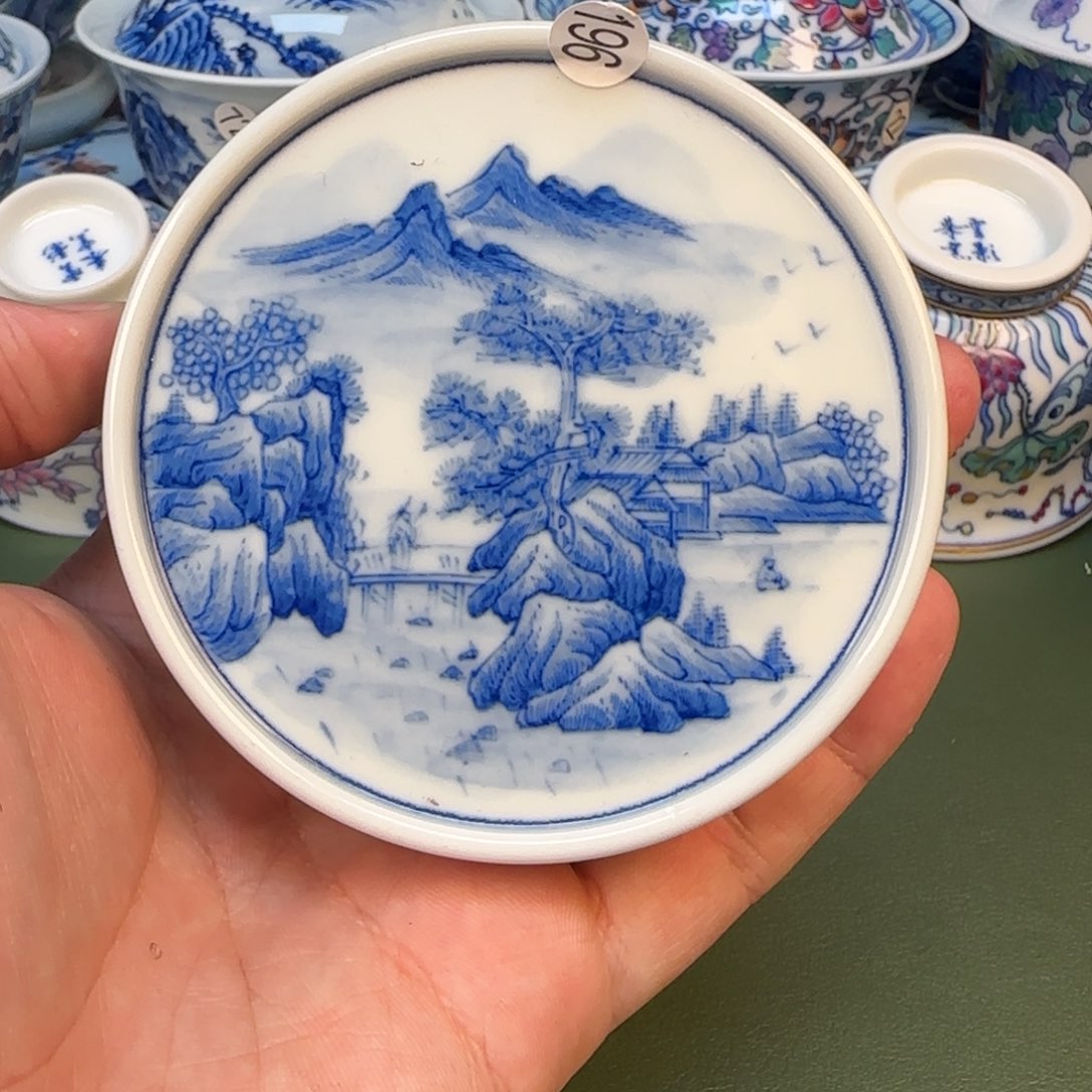 彦祖纯手工手绘茶具196