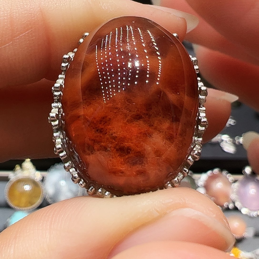 ****～珠宝半成品银S925镶嵌水晶