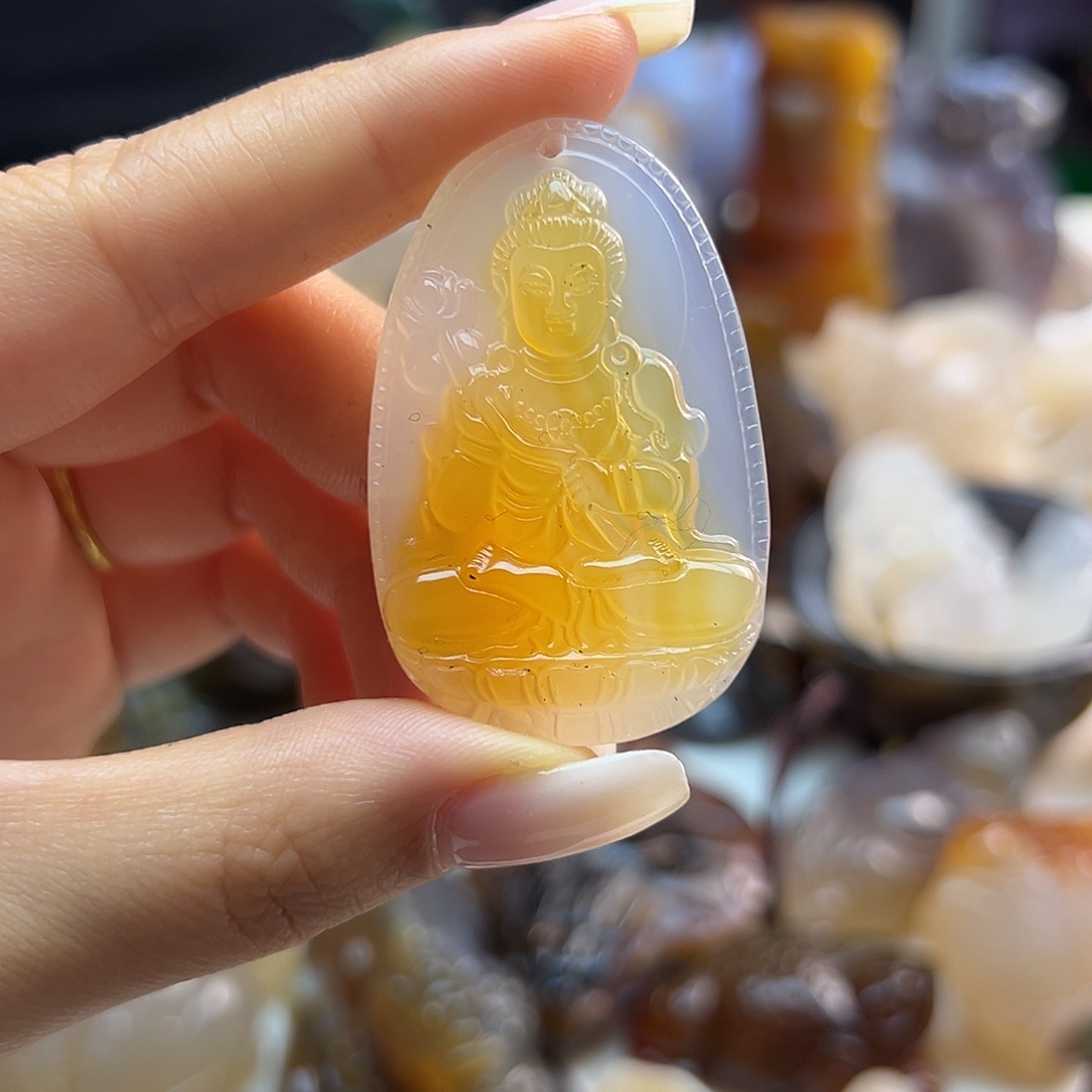 玛瑙/玉髓未镶嵌颈饰