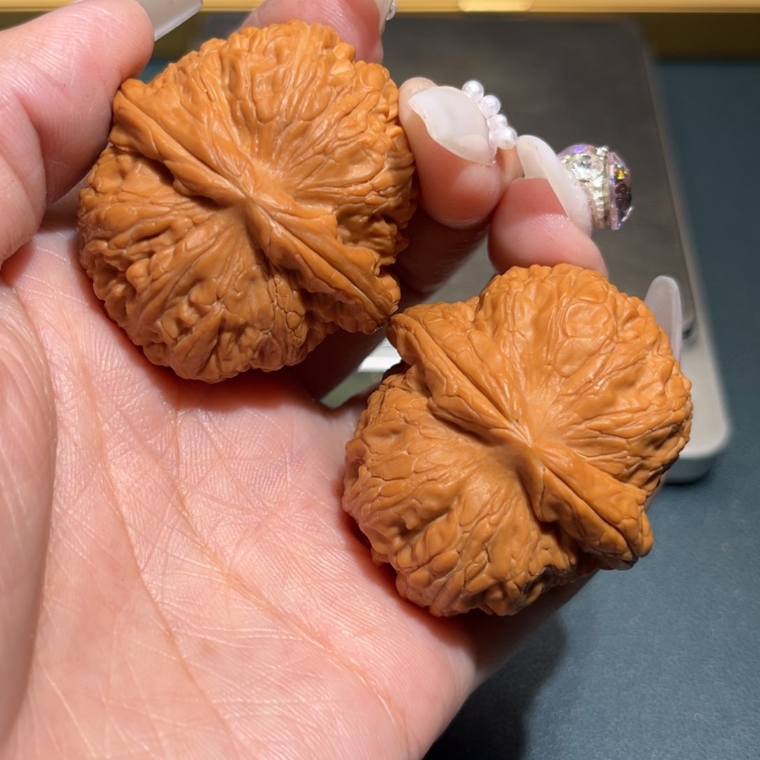 文玩核桃把件元宝41