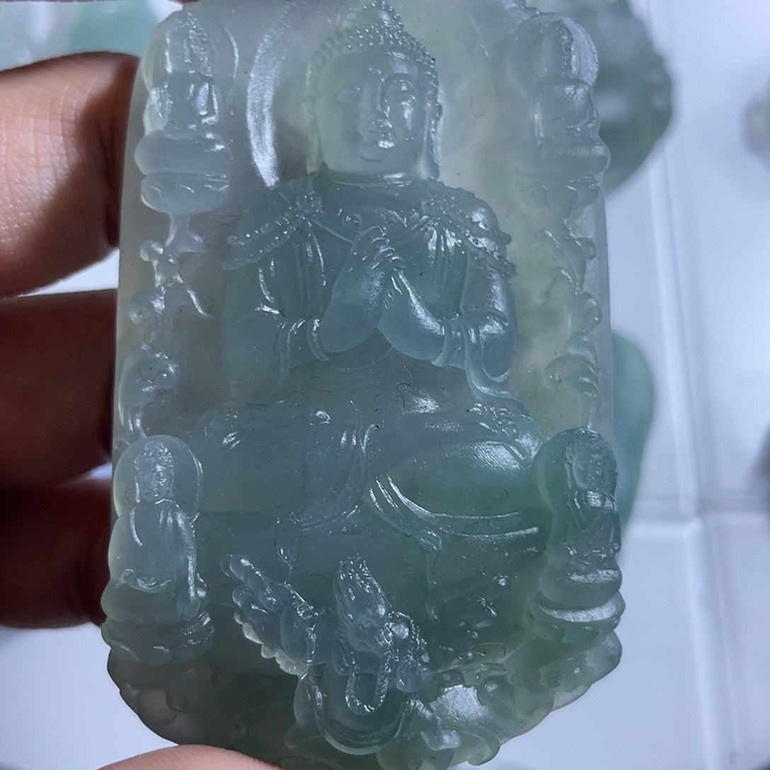 未镶嵌定制翡翠毛货