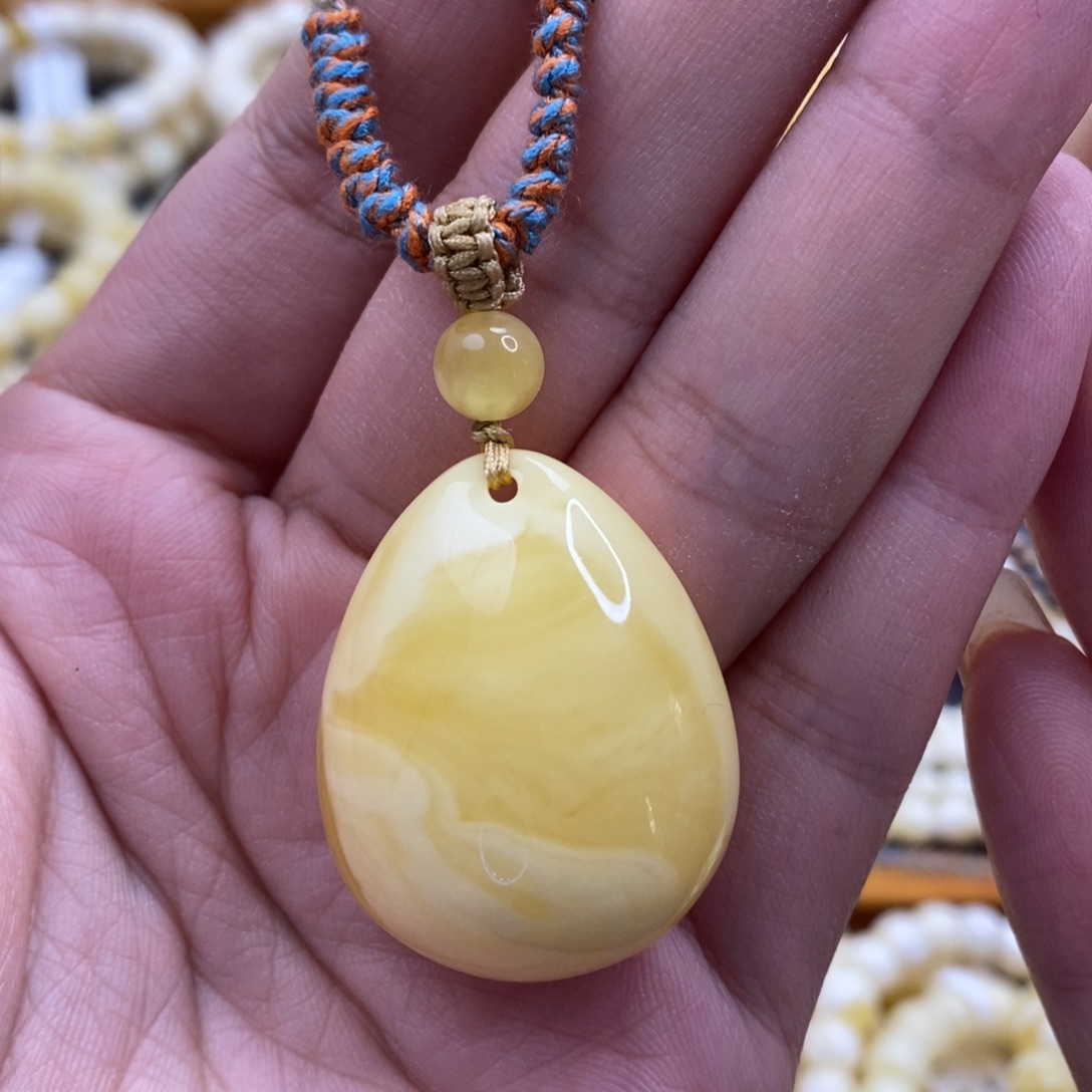 琥珀未镶嵌手链琥珀