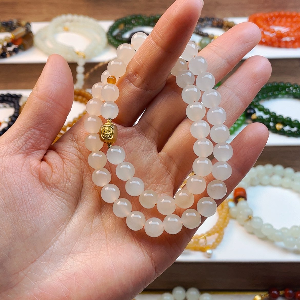 【闪购商品】和田玉手串未镶嵌