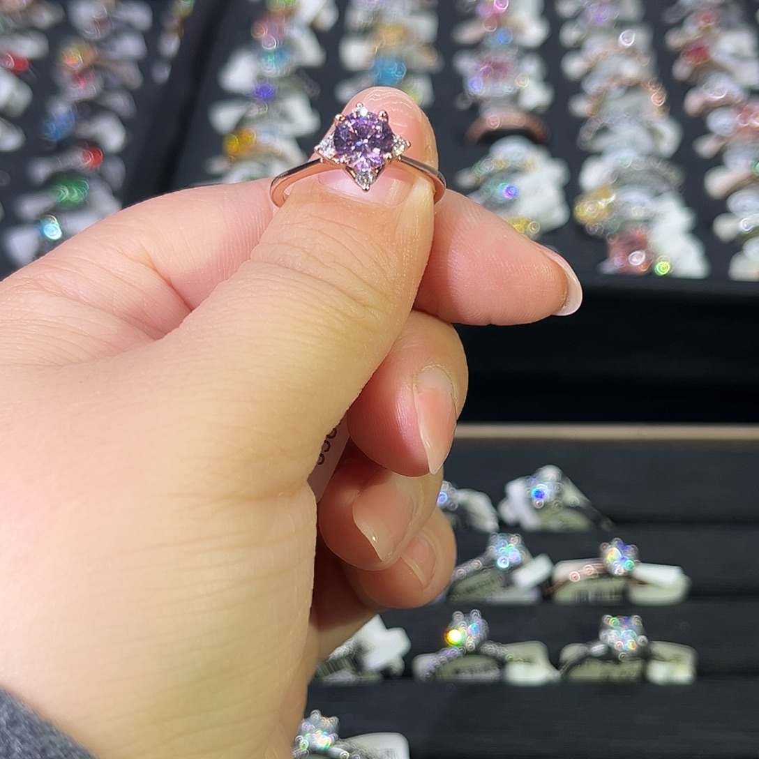 莫桑石非金属SH K枚宠爱粉钻八星一卡-20