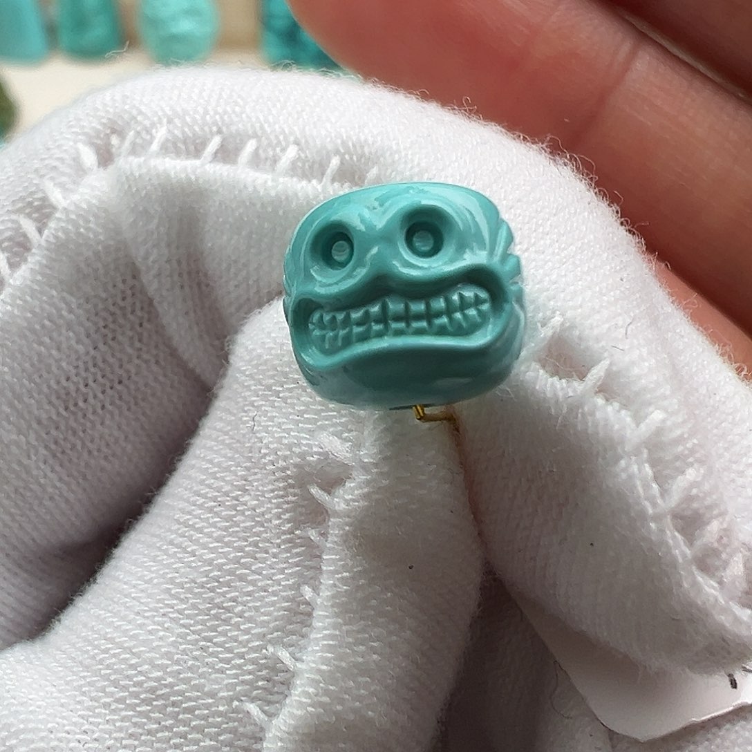 绿松石未镶嵌配饰