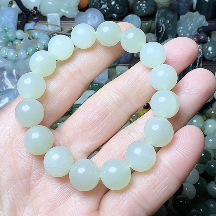 和田玉手链未镶嵌疯****车