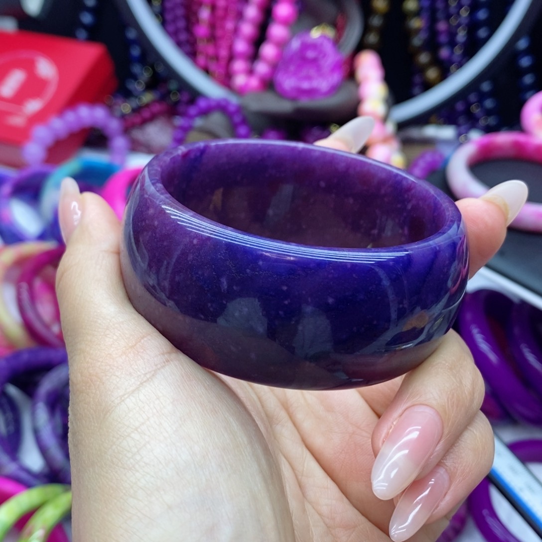 非金属珐琅小*姐199368主播推荐夜莺手镯