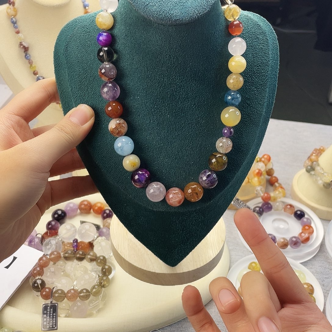 水晶手链银S925镶嵌