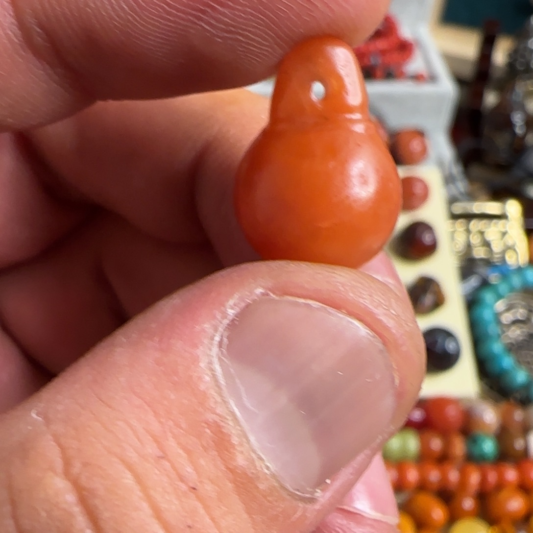 南红玛瑙合金车挂