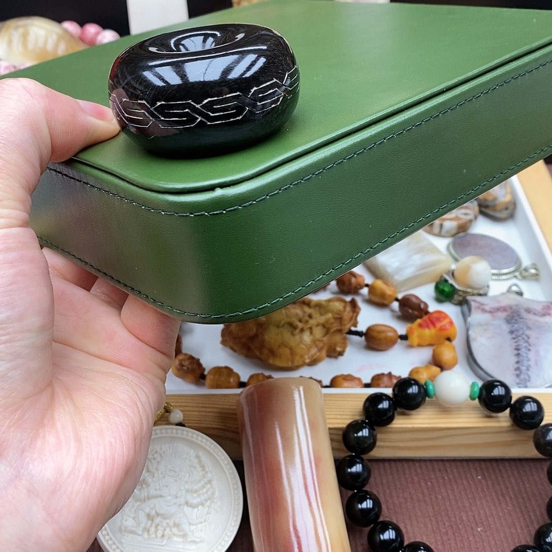 驼骨手串/手链黑驴蹄骨平安扣4号链接