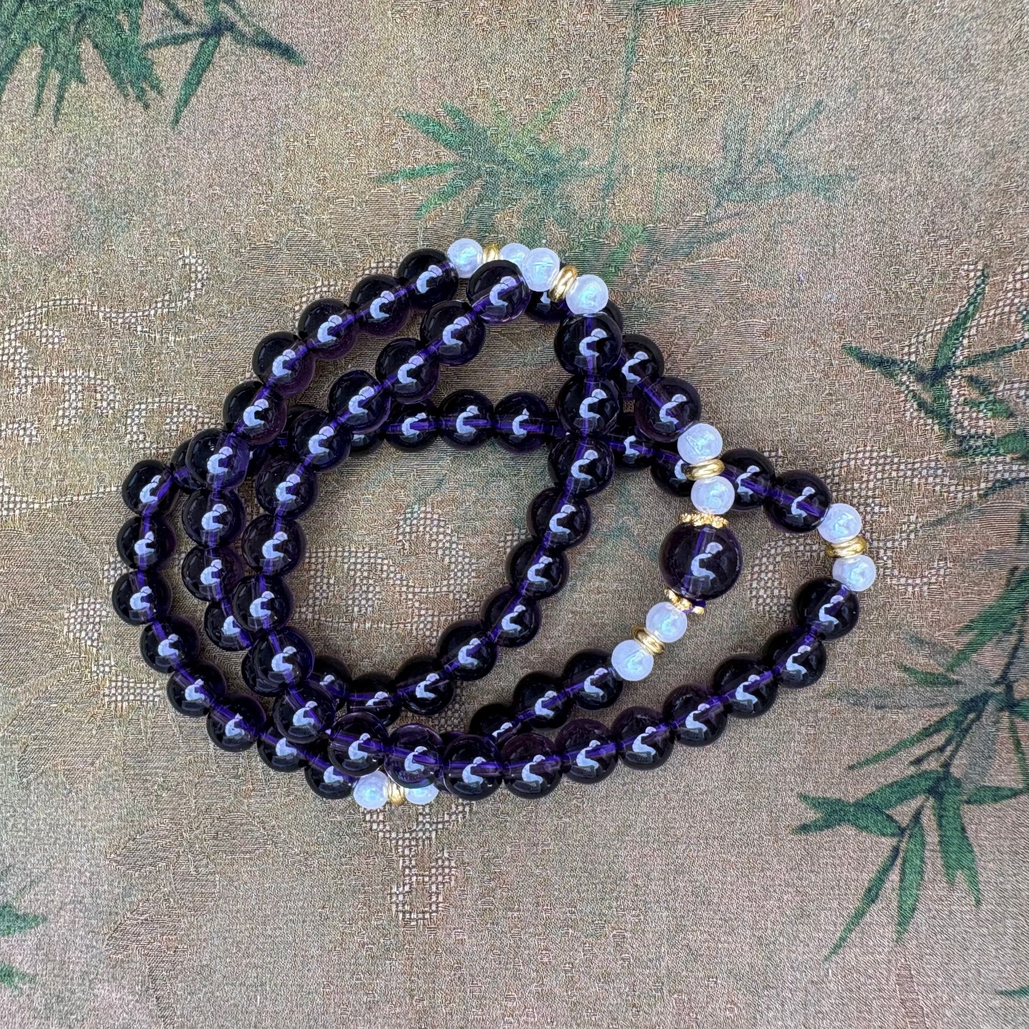 紫水晶手串J0212无礼盒