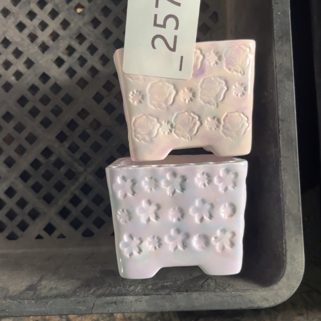 小***呐编号257花盆二个