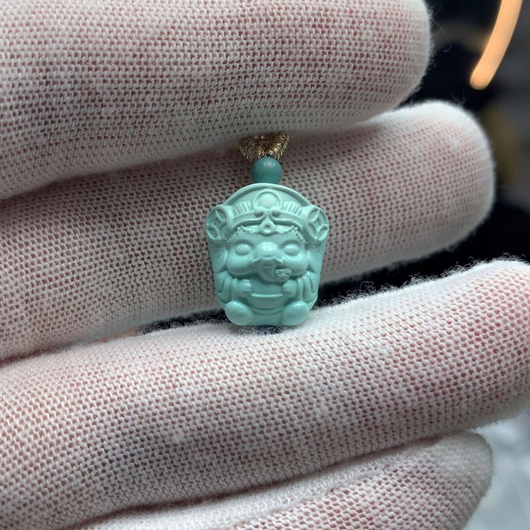 绿松石挂件未镶嵌