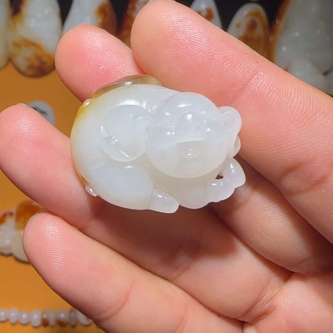 和田玉颈饰未镶嵌