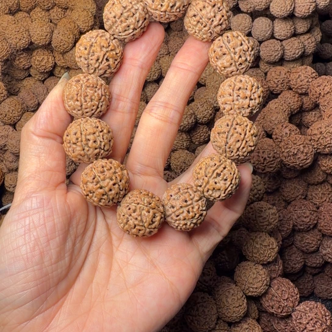 手串金刚菩提8瓣卡21尺，15