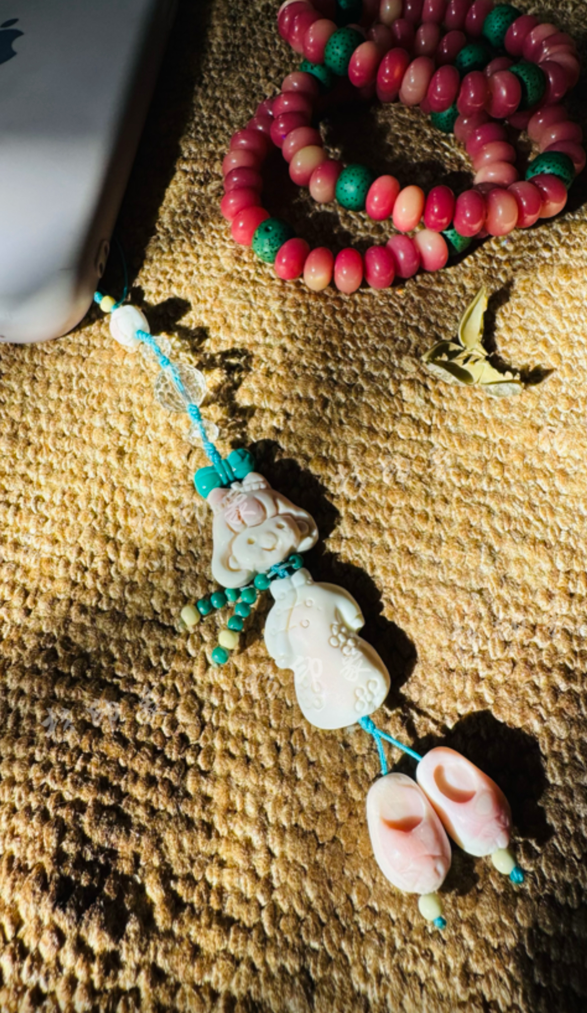 杉印象二号店葫芦专拍链接手机链包挂