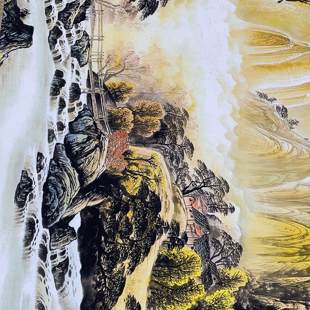 国画老师手笔手绘作品y