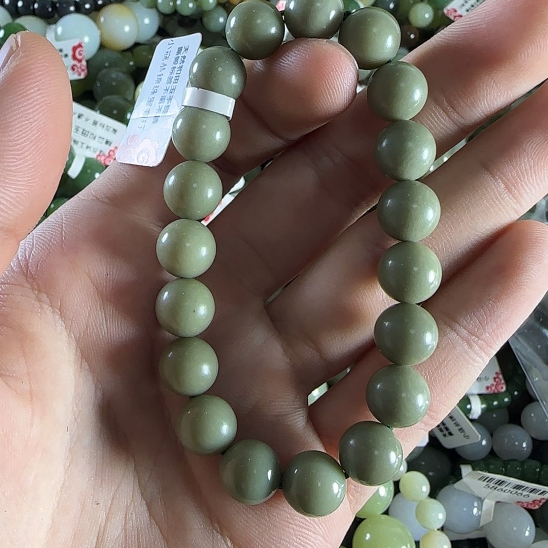 和田玉手链未镶嵌265