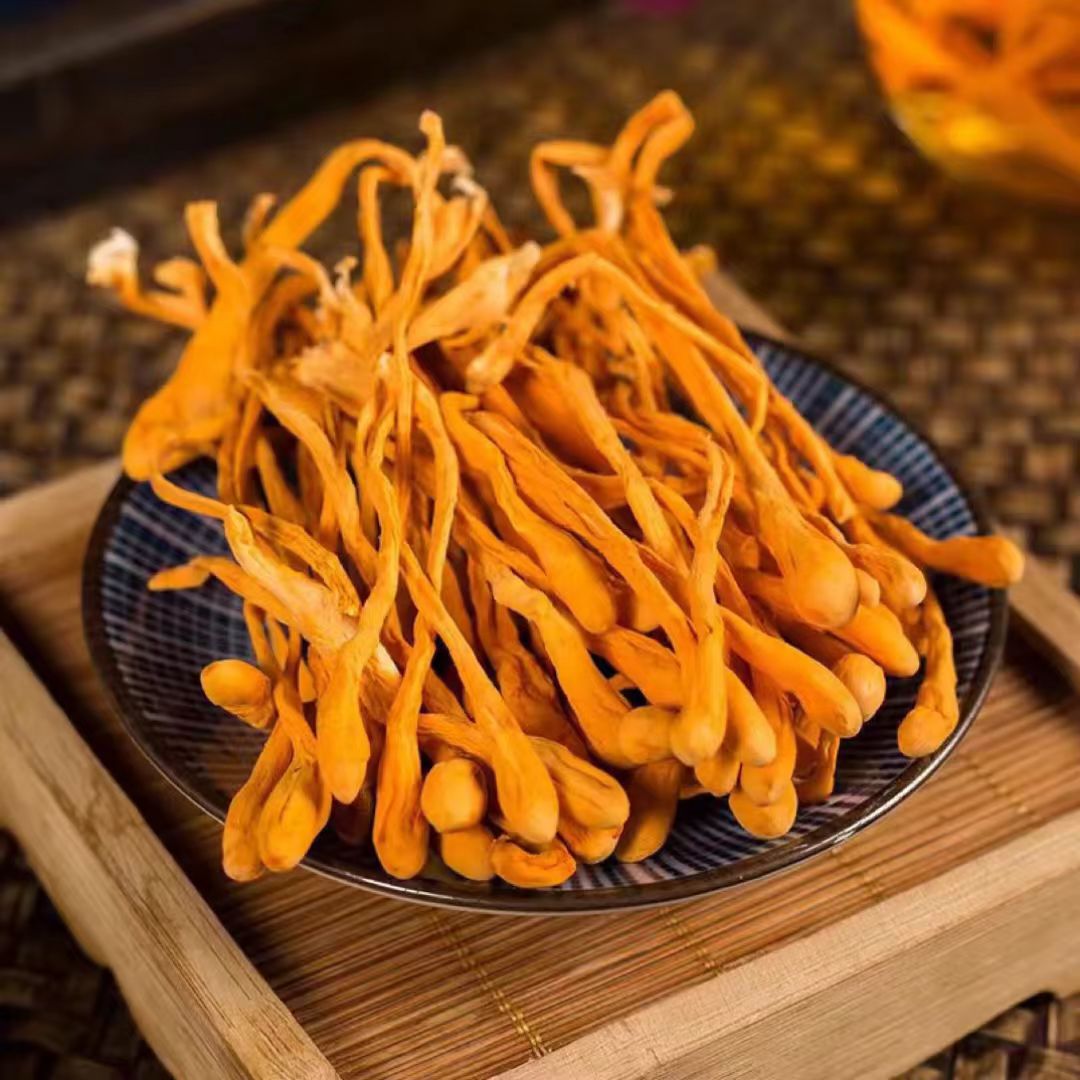 虫草花干货无硫  煲汤凉拌炒食 250g袋