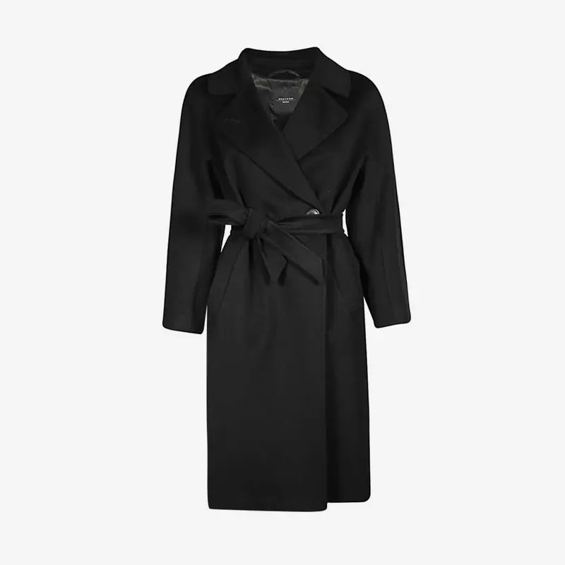 MaxMara【国现 专柜12800】女士羊毛大衣 Resina 013