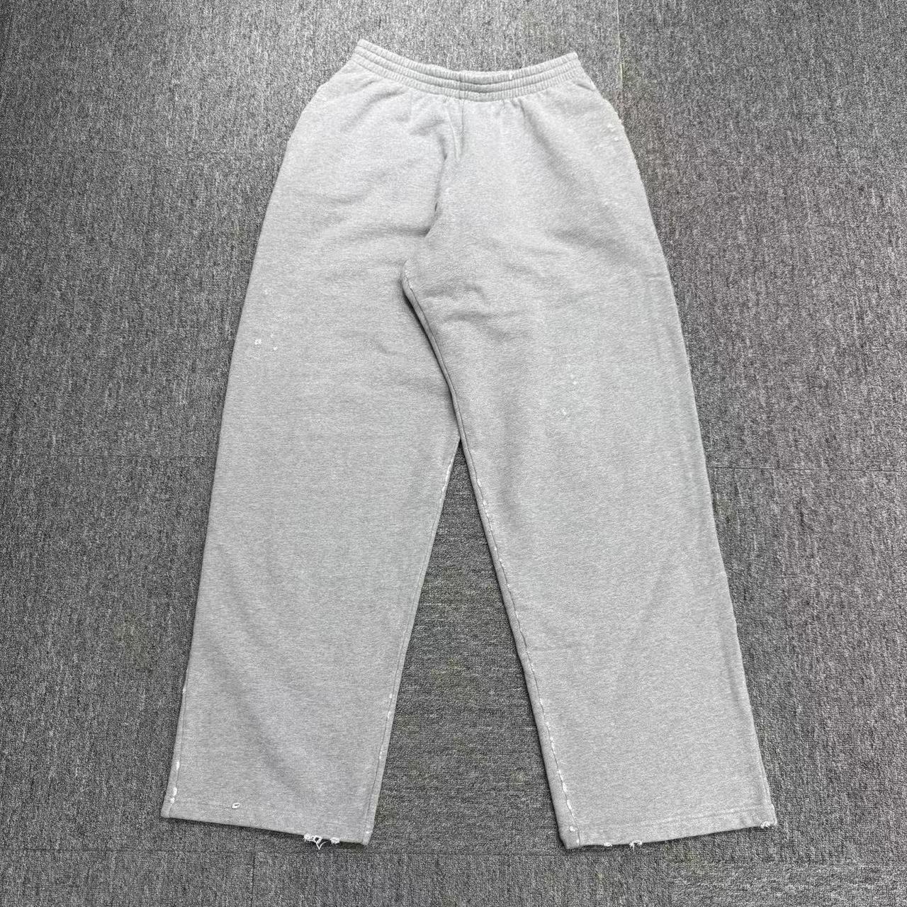 未使用 Balenciaga/巴黎世家 编码19873  做旧破坏休闲裤