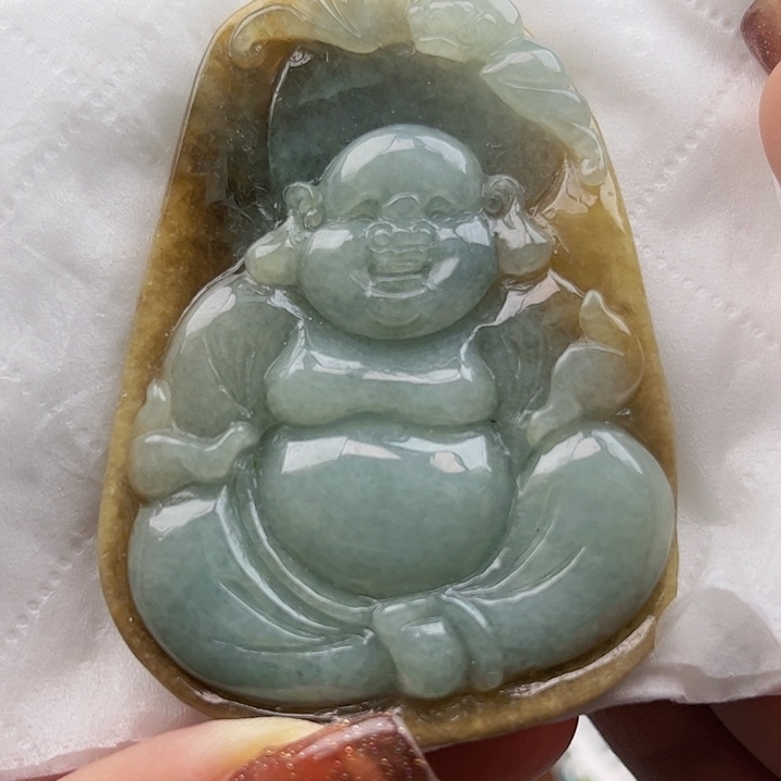 翡翠未镶嵌颈饰挂件