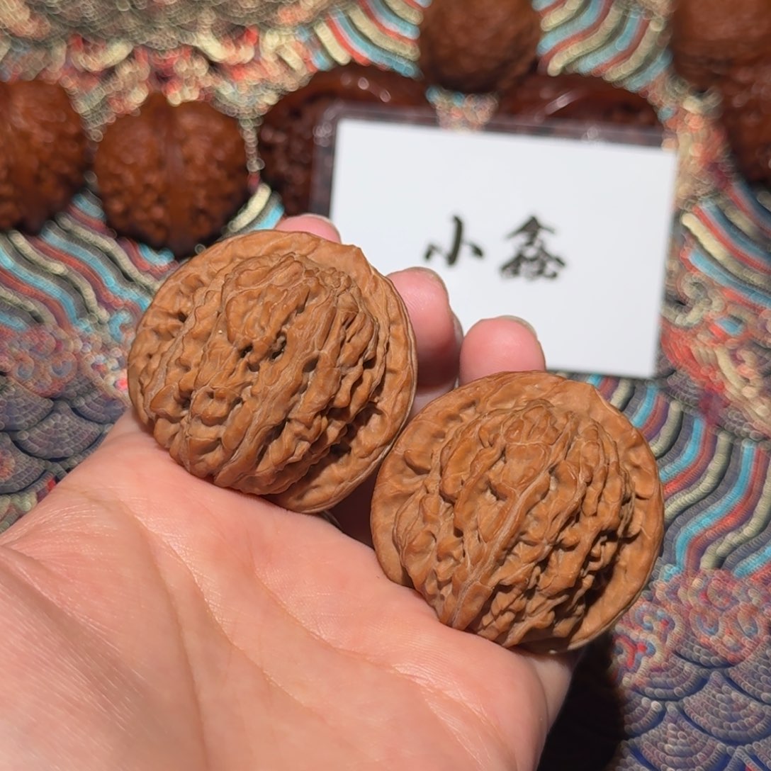 把件核桃684号42蓟县四座楼文玩核桃