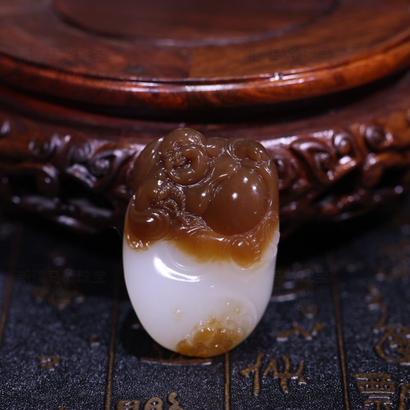 【新疆马爷珠宝】糖白佛公