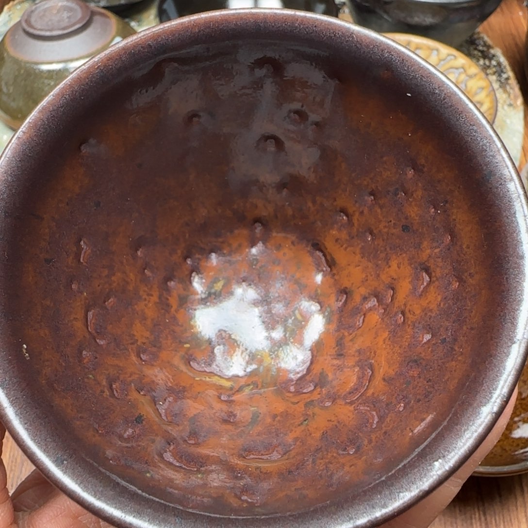 柴烧建盏茶盏茶杯933