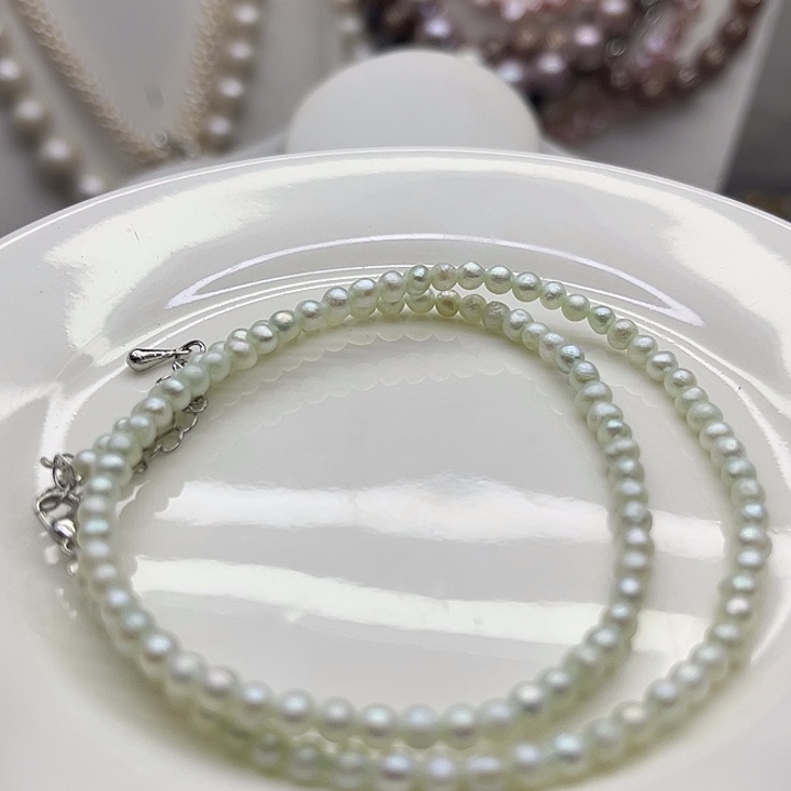 淡水珍珠未镶嵌颈饰