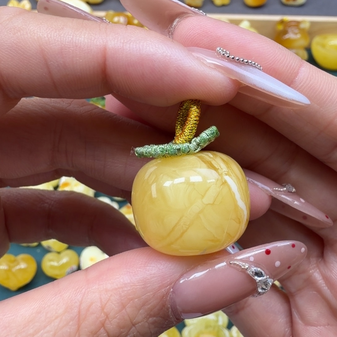 琥珀未镶嵌裸石蜜蜡