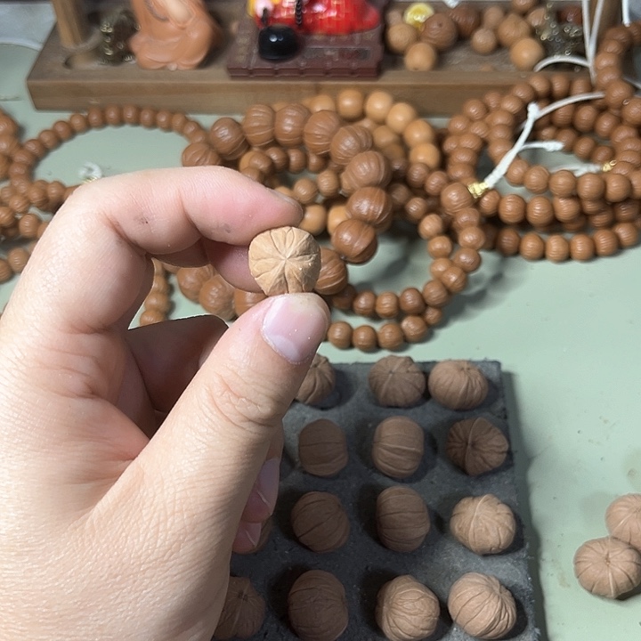 吊坠猴头核桃J*N四棱三通16