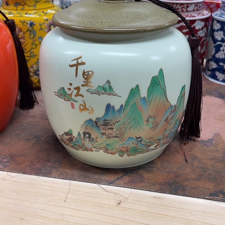 陶瓷罐茶叶罐密封罐储物罐