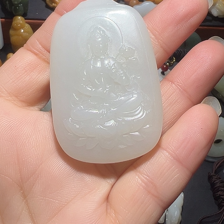 颈饰未镶嵌和田玉❤️****