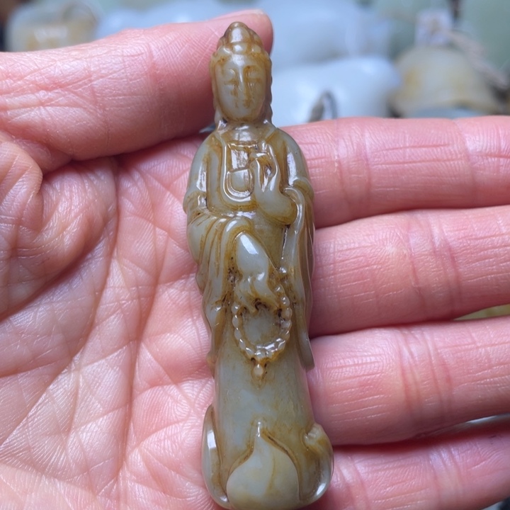 和田玉挂件未镶嵌