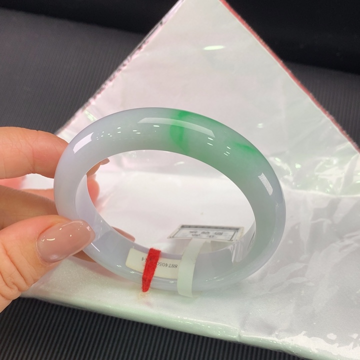 未镶嵌手镯翡翠正圈55