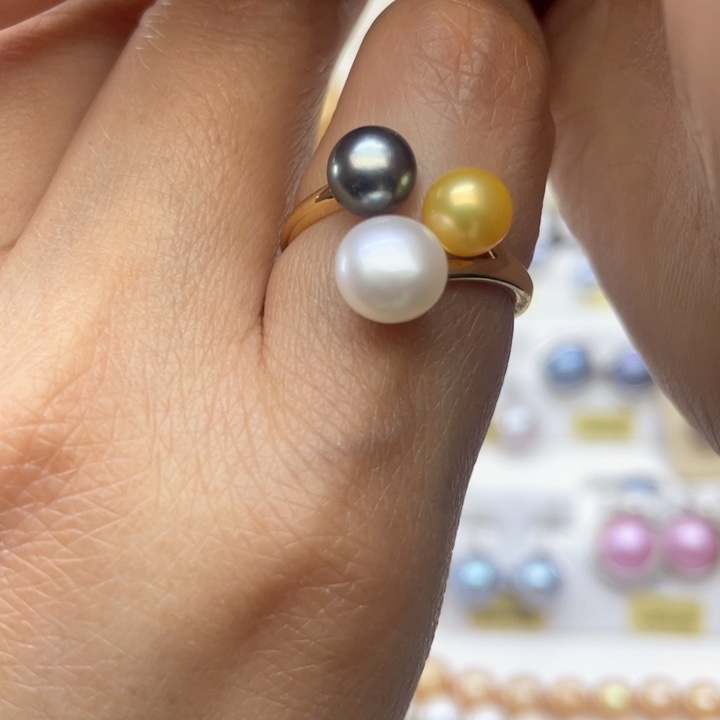 淡水珍珠戒指未镶嵌