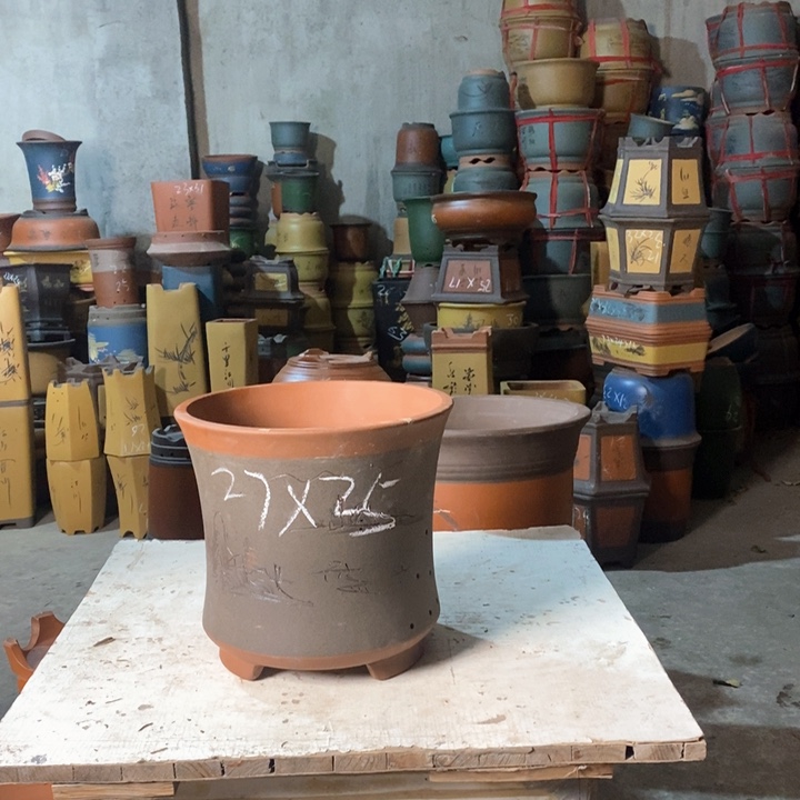 紫砂花盆紫砂花盆