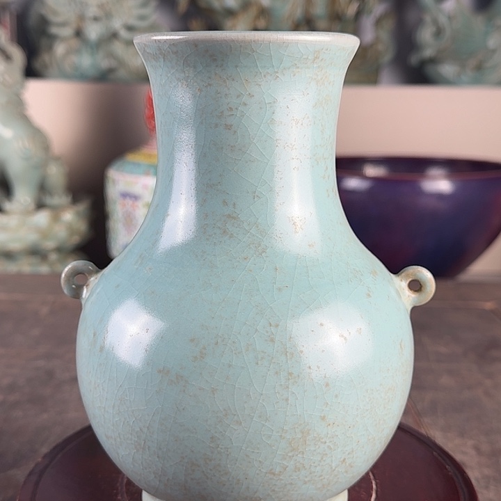 酷***살汝窑瓶子合作愉快