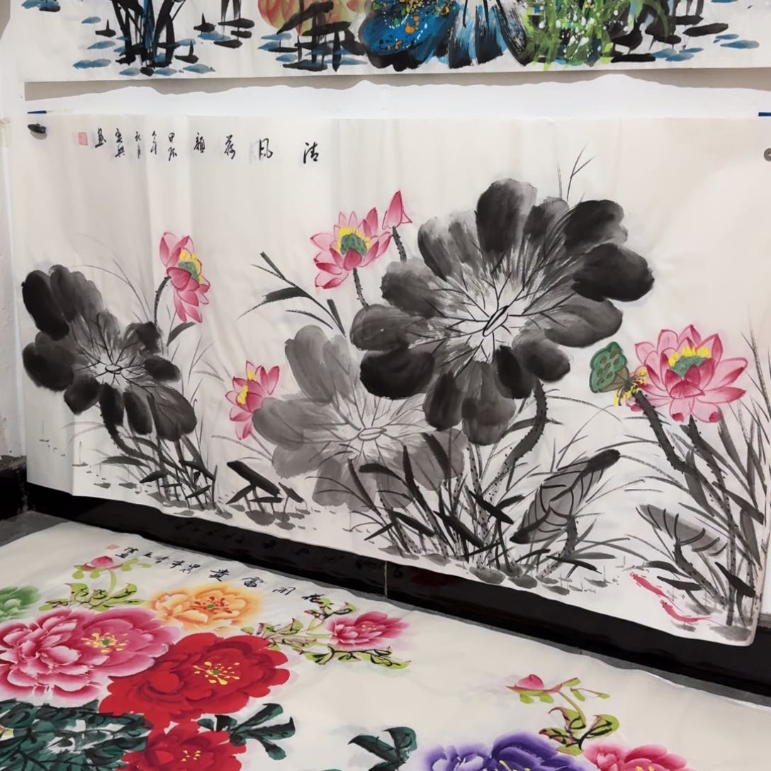 国画晓彤美术馆直播间