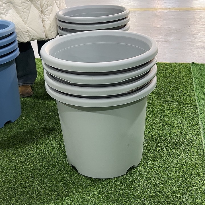 微瑕四季9号口46高40灰色无托4只