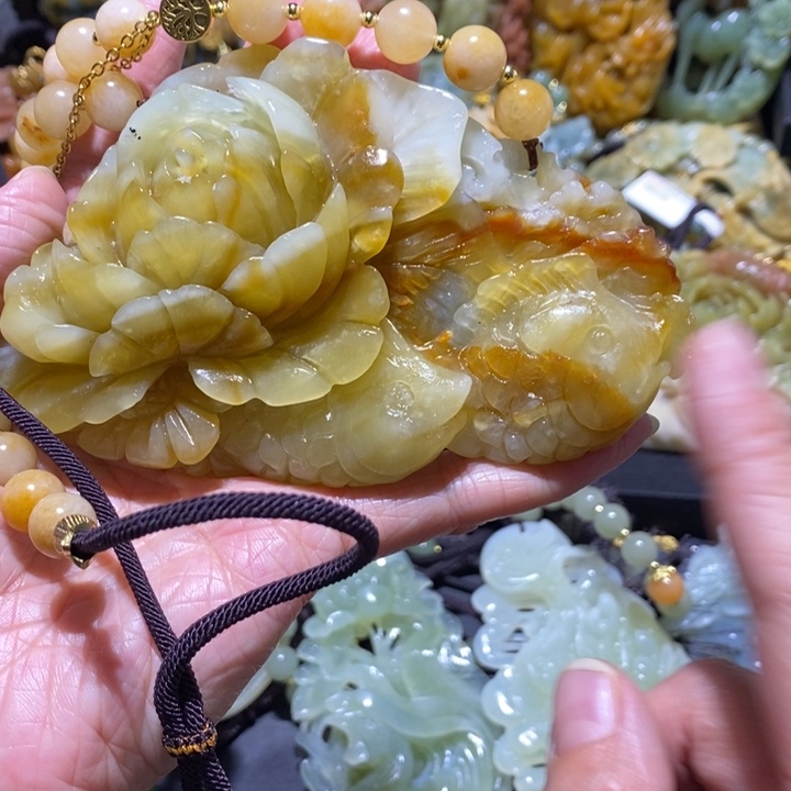 岫玉岫玉吊坠未镶嵌