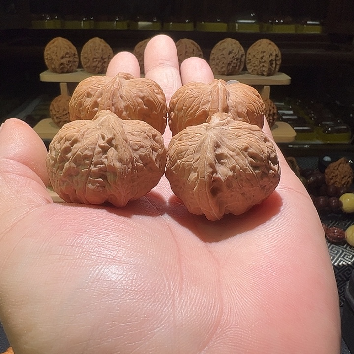 程***珈把件文玩核桃南瓜元宝