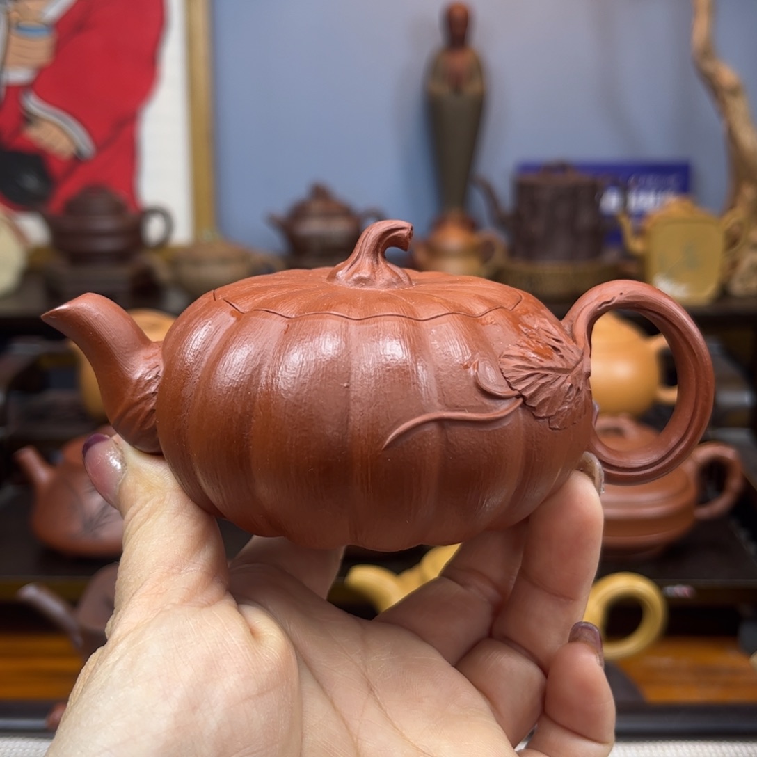 上*紫砂茶具半手工制作