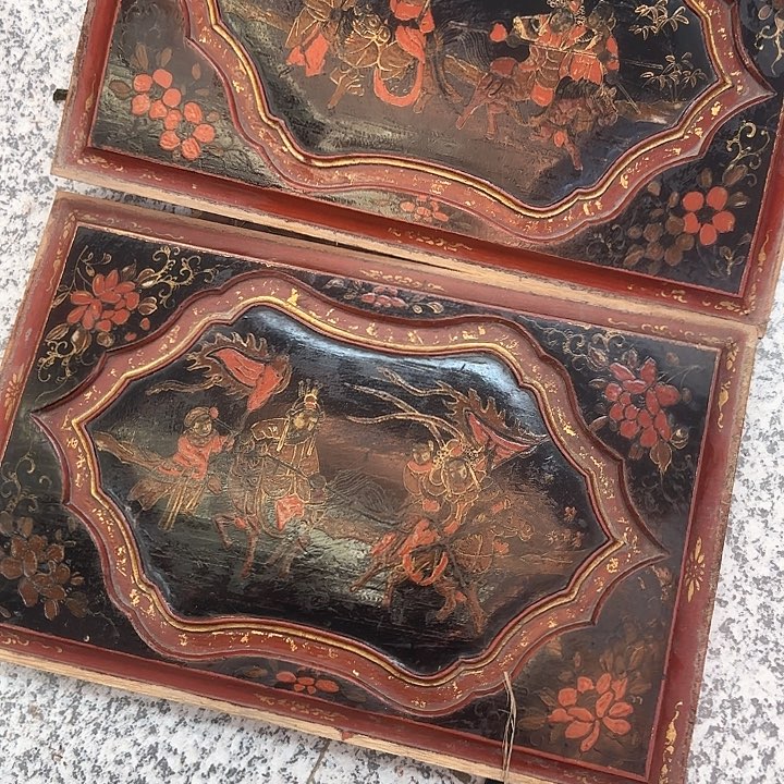 香榧木风木雕摆件创意