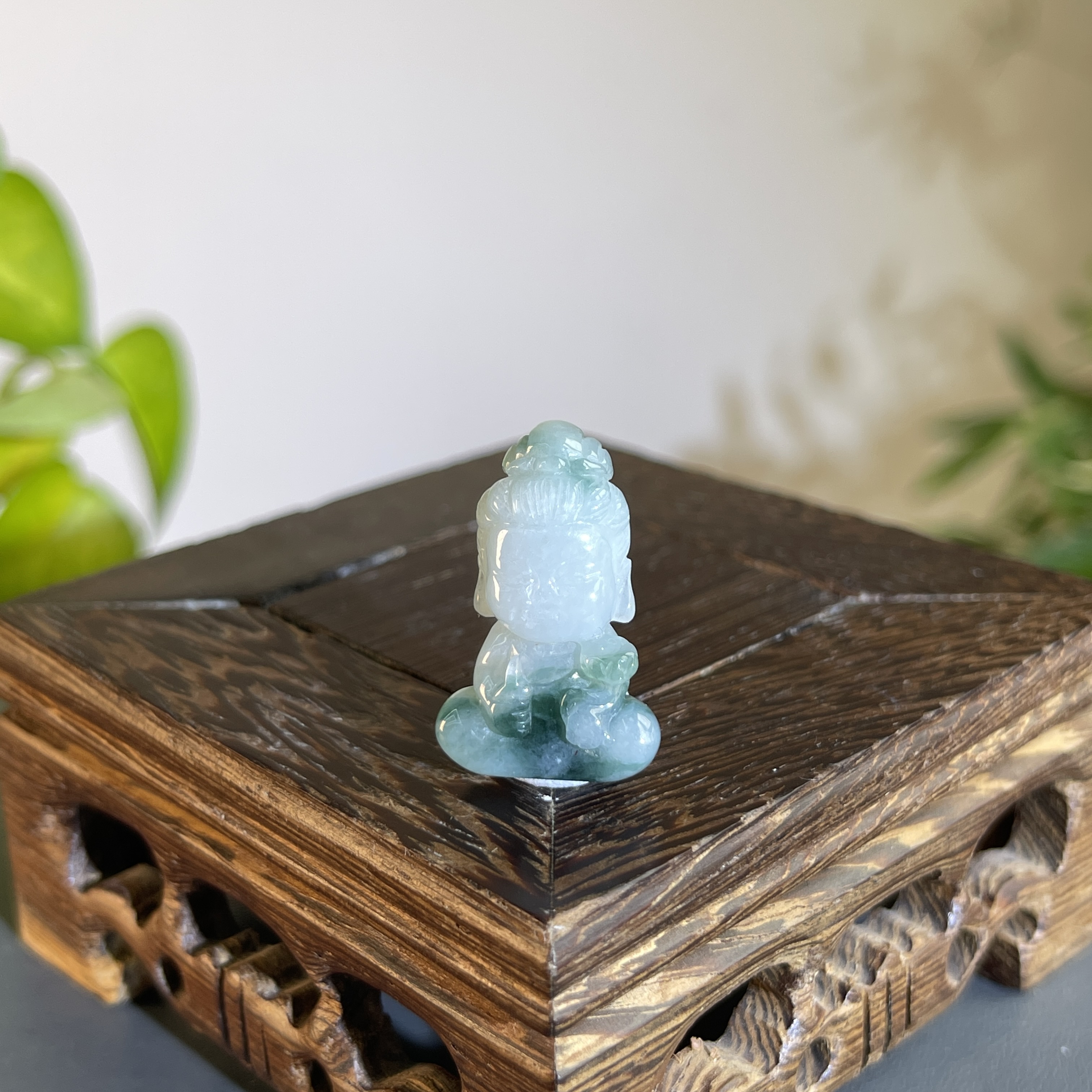 JTW22-33 天然缅甸翡翠A货 宝宝佛