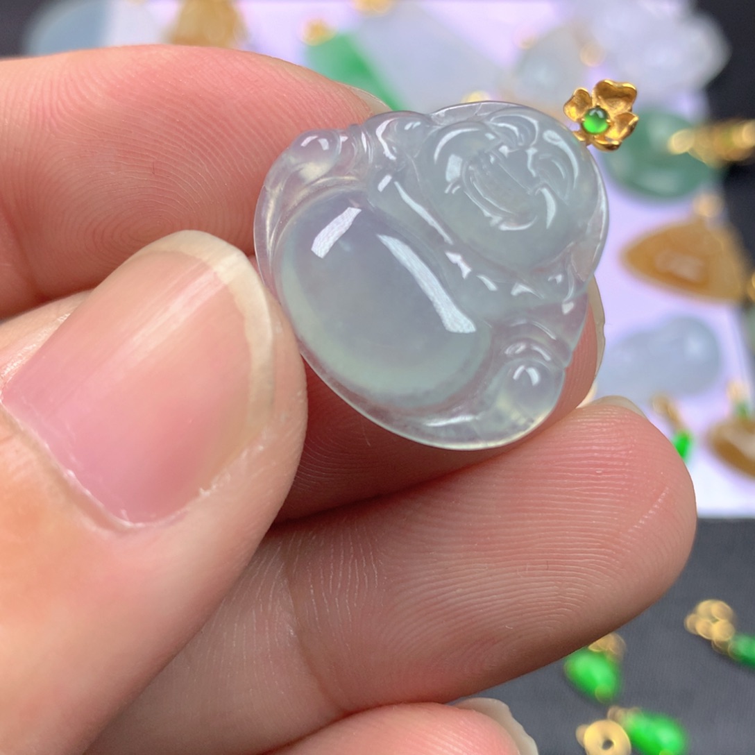 【闪购商品】颈饰18K金镶嵌翡翠翡翠