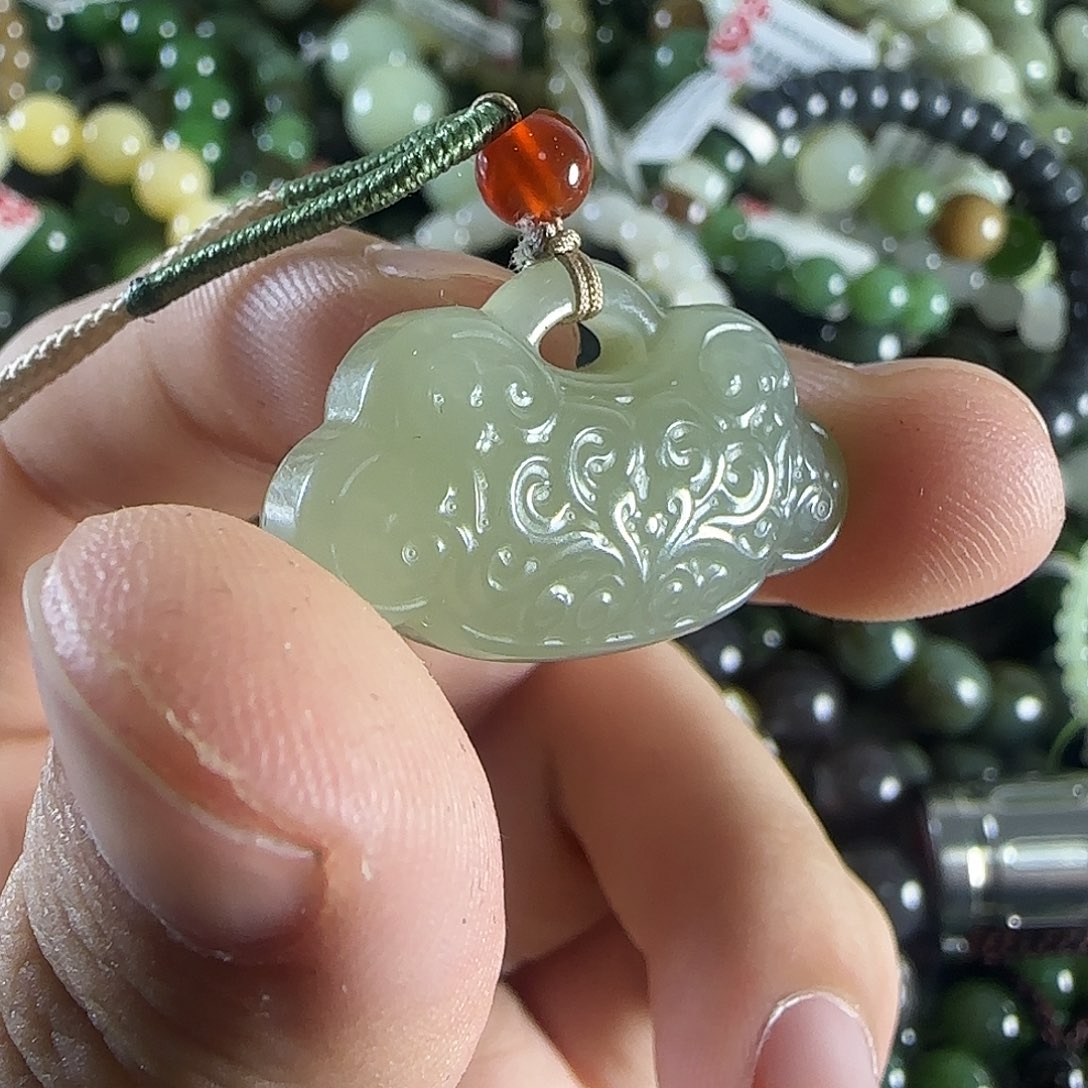 和田玉手链未镶嵌284